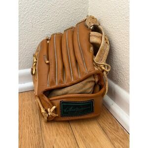 Vintage Ted Williams Sears Roebuck Leather Baseball Glove Pro Style Pocket 16158